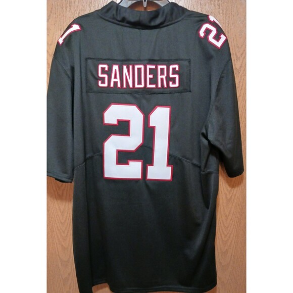 Deion Sanders (Nike)-(Falcons)-(Jersey)-(Black)-(New Cond.)-(Size XL)-$100.00 - Picture 5 of 14